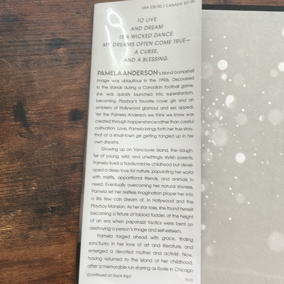 “Love, Pamela” by Pamela Anderson - Picture 3 of 3